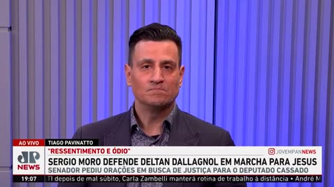 Sergio Moro defende Deltan Dallagnol em marcha para Jesus