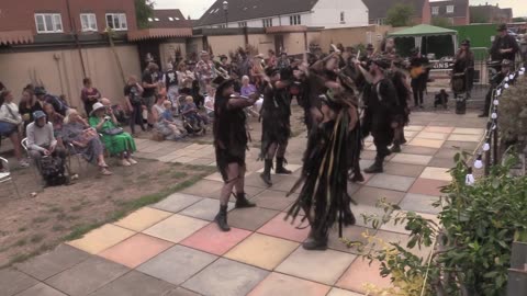 Beltane Border Morris - Haytor - Bunkfest 2022