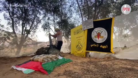 (EN) Joiunt ops Fatah/PIJ targeting enemy in Sheikh Nasser, Gaza, July 30, 2024.