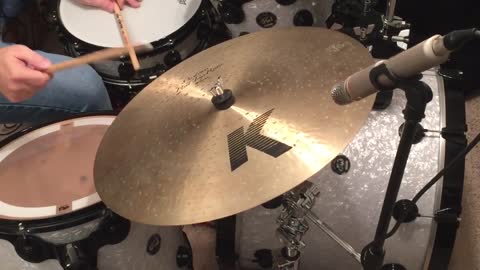 20" Zildjian K Custom Flat Top Ride Cymbal