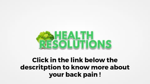 HOW TO RELIEVE BACK PAIN