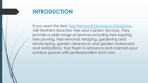 Best Tree Removal Services in Denistone