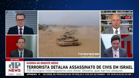 Vídeo mostra terrorista detalhando assassinatos de civis em Israel