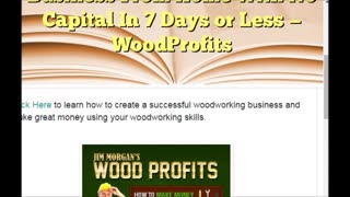 Start a Woodworking Business