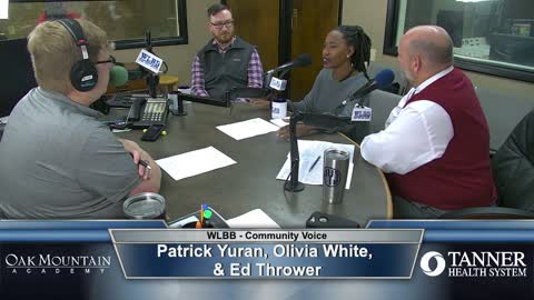 Community Voice 11/4/21 Guest: Patrick Yuran, Olivia White, & Ed Thrower