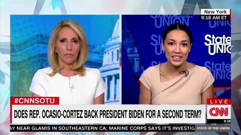 AOC HUMILIATES Biden When Asked If She Will Support Him Again In 2024