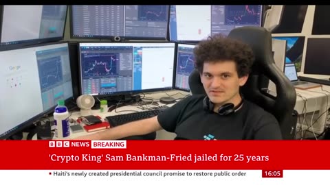 Breaking KIng Crypto Scam Sam Bankman Fried ex FTX Sentenced for 25 Years