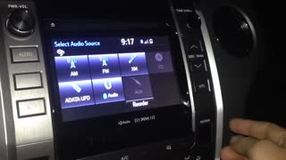 How To Customize 2014 Tundra Entune Display Images