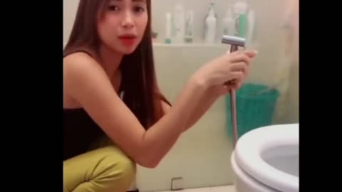 Super Funny Beautiful Pinay Shower Failed.