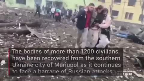1200 bodies recovered from the Russian’s attack on Mariupol,Ukraine