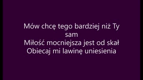 Ta sama chwila - Bajm (tekst)