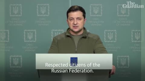 'We are defending Ukraine alone,' Zelenskiy says as Russia approaches Kyiv