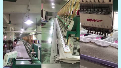 High Quality Embroidery department