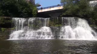 Chagrin Falls Ohio water flow perfect