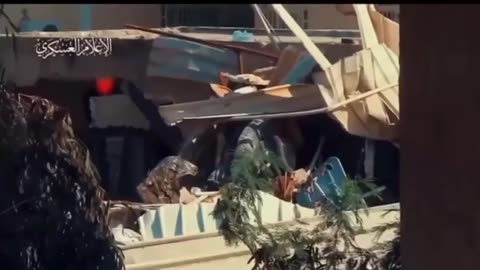 The Al-Qassam Brigades targeting occupation vehicles from point zero