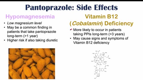 [2023-06-11] Pantoprazole (& Omeprazole) Side Effects (Including Nutrient Deficiencies & Infections)