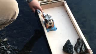 Home built Steam Boat 1.0