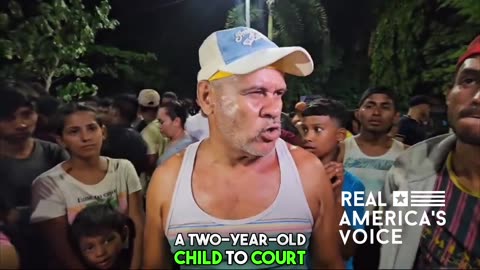Illegals enroute to our southern border: "BIDEN WAS SENT FROM GOD TO THE EARTH”