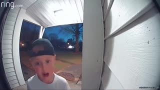 Kid finds out he’s having a sister