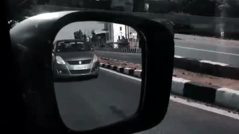 car drive in road on highway status