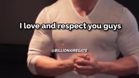 Dwayne Johnson The Rock Motivational Speech