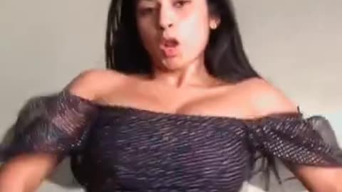 hot and sexy Indian Desi girl big ass dance ... twerking in short skirt .