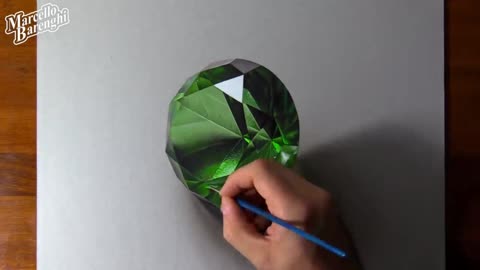Color The Jadeite With A Dark Pen