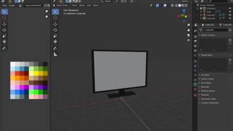 Want to make a mockup of an LCD monitor in Blender? Make it with the steps of the video