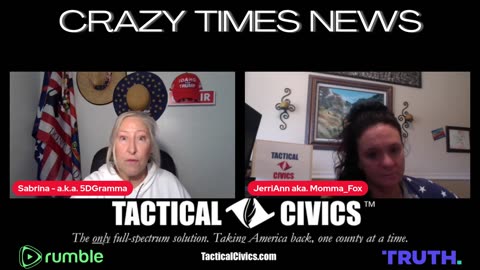 TACTICAL CIVICS™ - @5DGramma SPECIAL GUEST Jerri Ann a.k.a. Momma_Fox