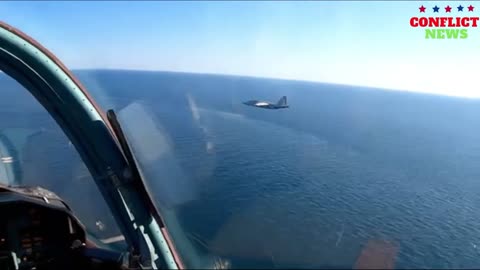 RUSSIA IN TROUBLE U.S F-35 FIGHTERS IN ACTION_ American F-35 fighters seen on the border of Ukraine