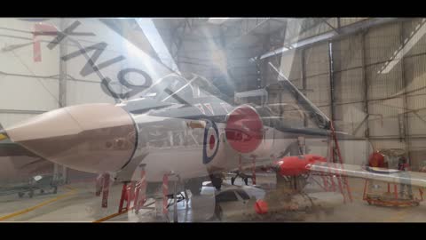 Visit at the Yorkshire air museum,close to the city of York.