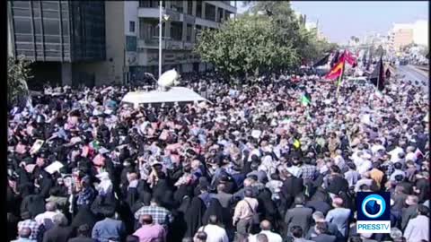 Iranians attend huge funeral for victims of terror attack in Shiraz