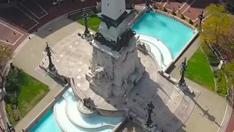 Soldiers and Sailors Monument in Indianapolis, Indiana