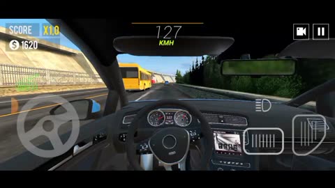 Car driving race game and real playing without stopping