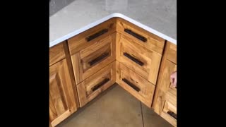 Kitchen Corner Drawers