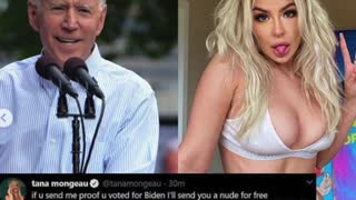 Social Media influencer faces backlash and possible legal problems after #bootyforbiden campaign