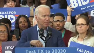 Joe Biden Stumbles Over His words