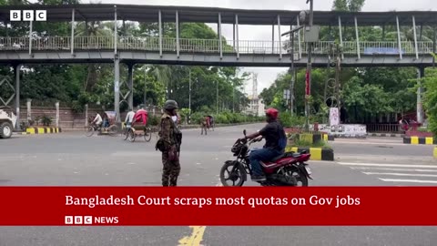 Bangladesh court scraps job quotas after deadly unrest | BBC News| A-Dream News ✅