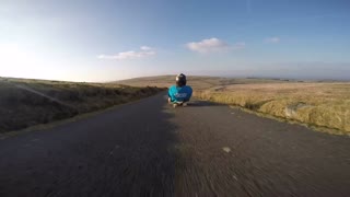 Daredevils reach extreme speeds on street sledge