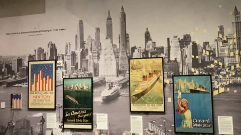 Wonder City of the World: New York City Travel Posters (long)