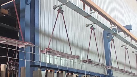 Metal Lamp Parts Powder Coating Line