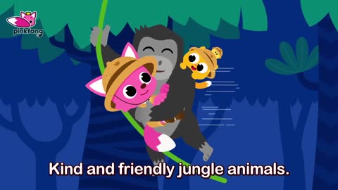 Spooky Jungle Animals | Animal Songs of Pinkfong Ninimo | Pinkfong Kids Song