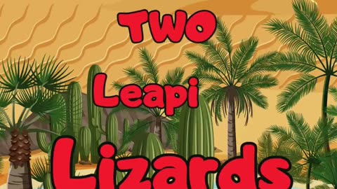Jump into Joy: Lively Lizard Animation Adventure!