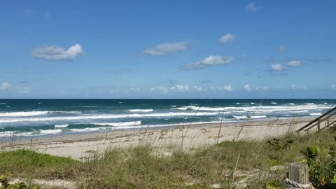 Ocean View from Sea Scape Motel Indialantic