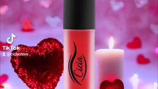 Cicia Premium Red Lip Oil - Cherry Moisturizing and Nourishing Glossy Finish | Lip Care Treatment