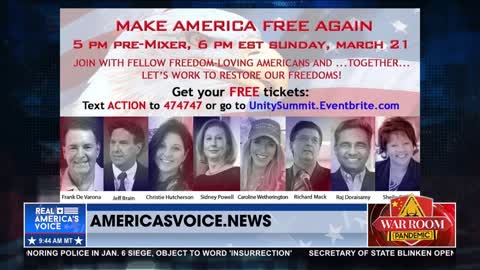 Make America Free Again Summit Kicks Off March 21