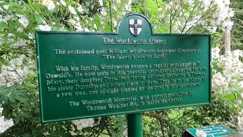 William Wordsworth grave.