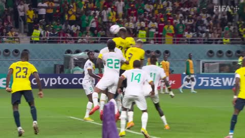 Koulibaly steals the show _ Ecuador v Senegal _ FIFA World Cup Qatar 2022