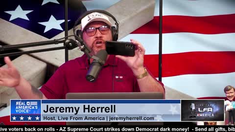 LFA INTERVIEW CLIP: JEREMY HERRELL CALLS DRAG QUEEN DISTILLERY! 40 MINUTES!!