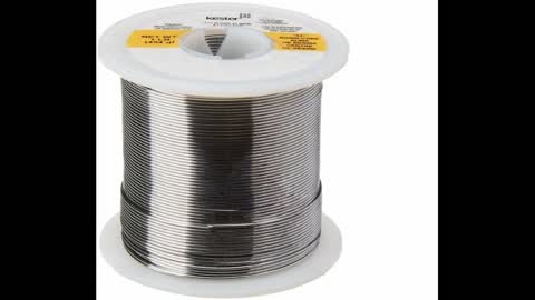 Review: KESTER SOLDER 24-6040-0027 Wire Solder, 0.031"Dia., Pack of (1),32117